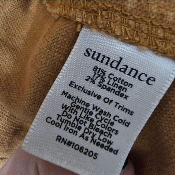Sundance lightweight, cotton/linenblend, utility jacket size large. Excellent co - Picture 6 of 7